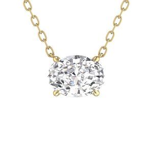 14K 0.75 Ct. Tw. Lab Grown Diamond Necklace